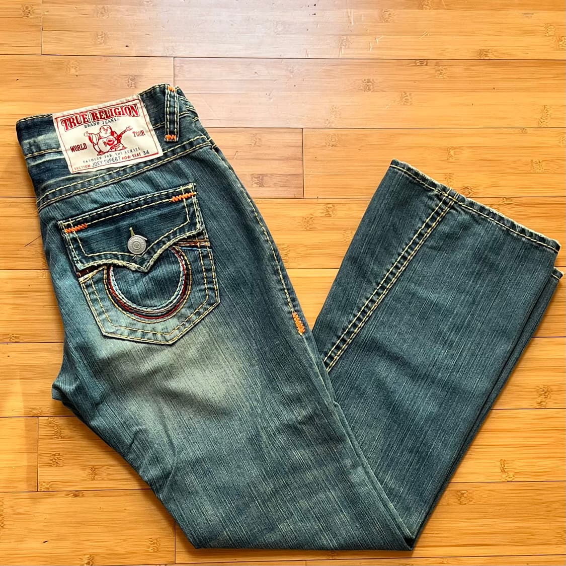 트루 릴리전 JOEY SUPERT 데님팬츠 SEAT 34 상품이미지1