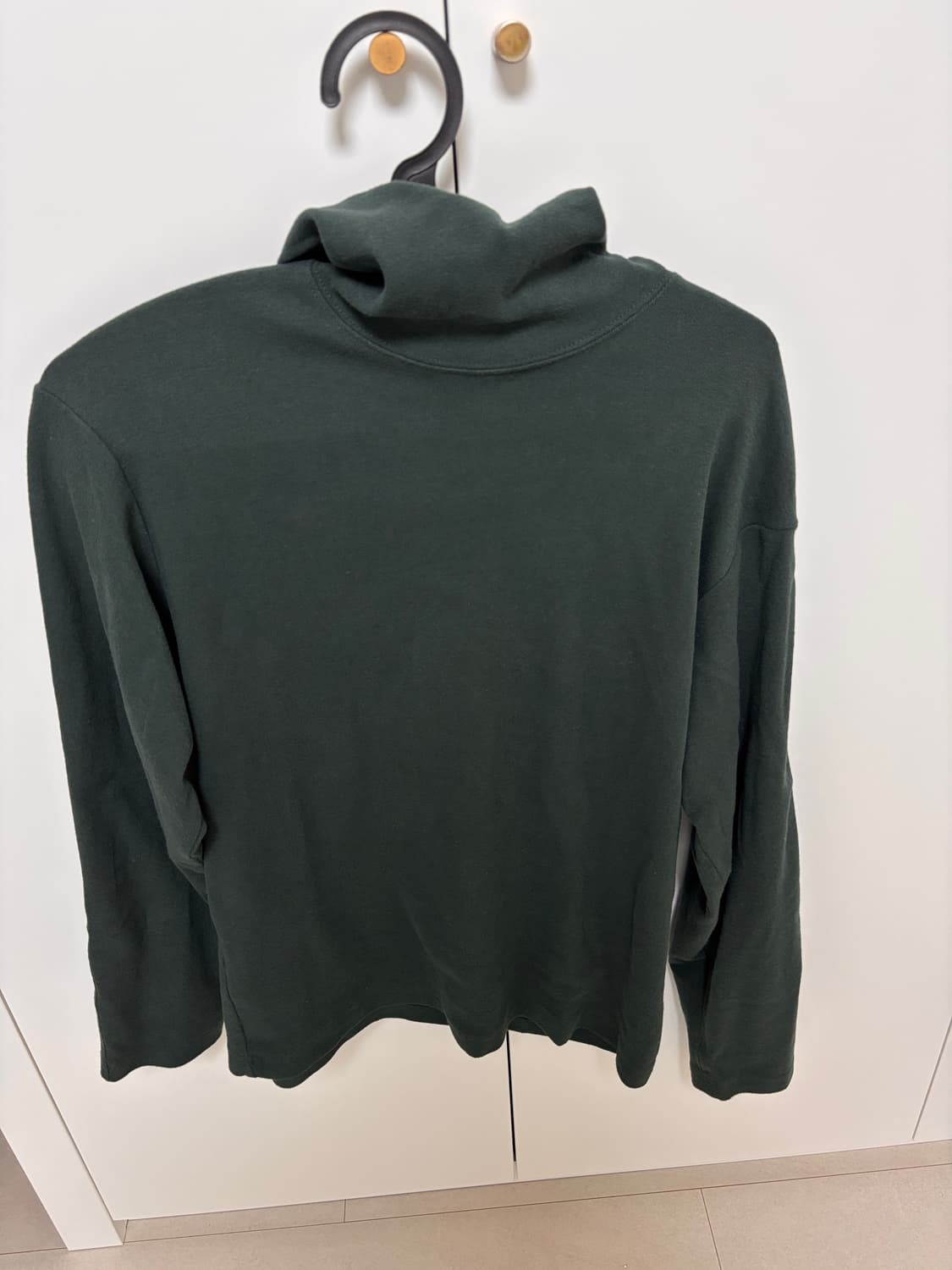 LONG SLEEVE HOODED T-SHIRTS GREEN 상품이미지5