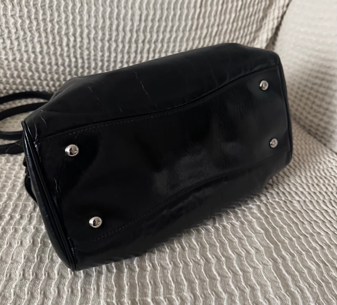 미우미우 비텔로 럭스 보우 사첼백 스몰 토트백 크로스백 상품이미지7