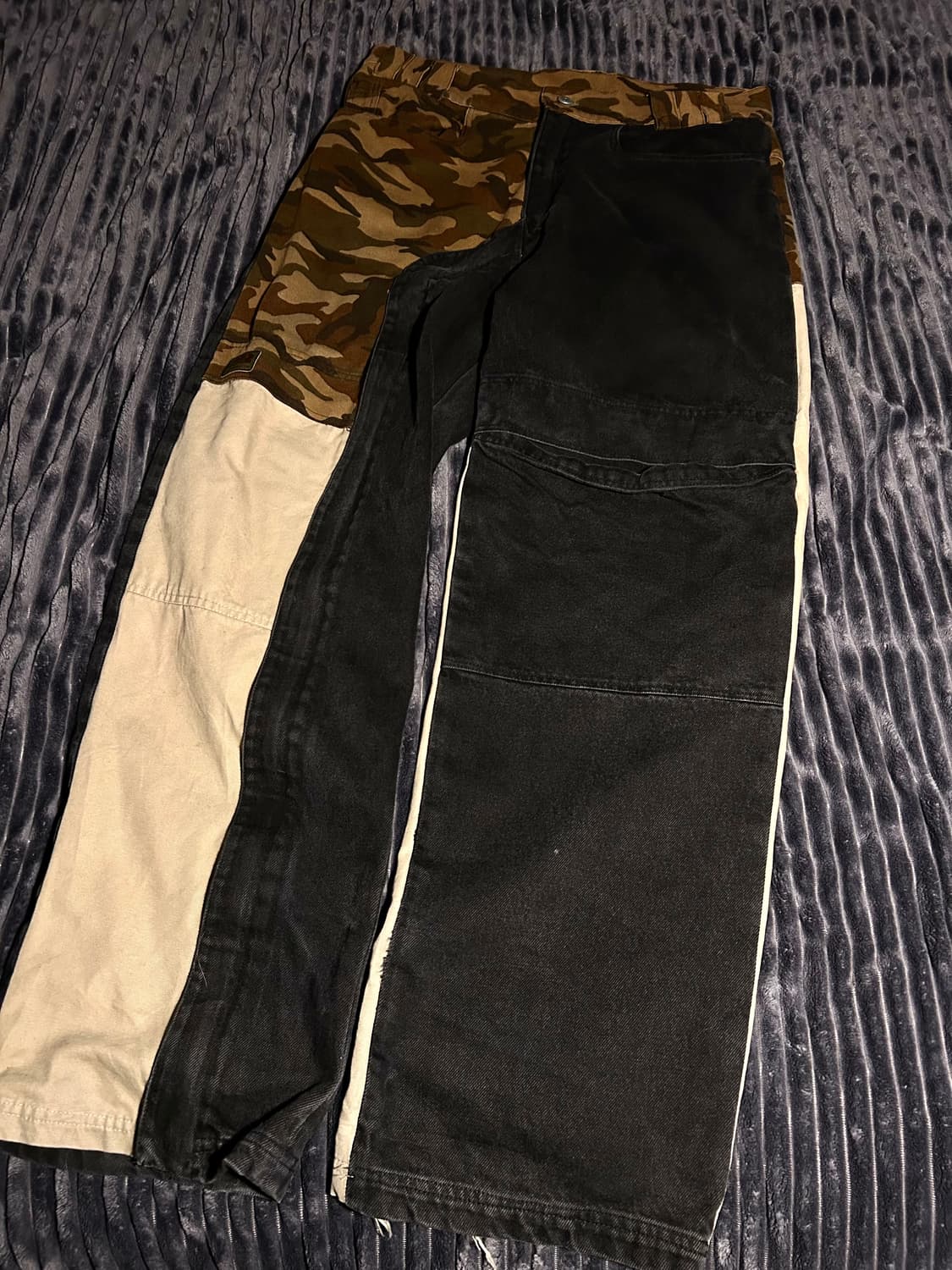 바라간 하이브리드 데님 카모플라주 팬츠 상품이미지1