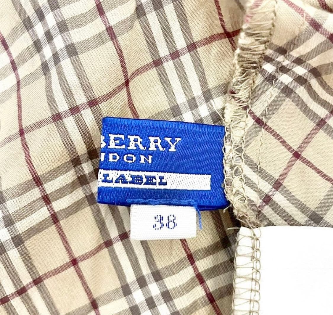 버버리 블루라벨 노바체크 프릴 원피스 상품이미지6