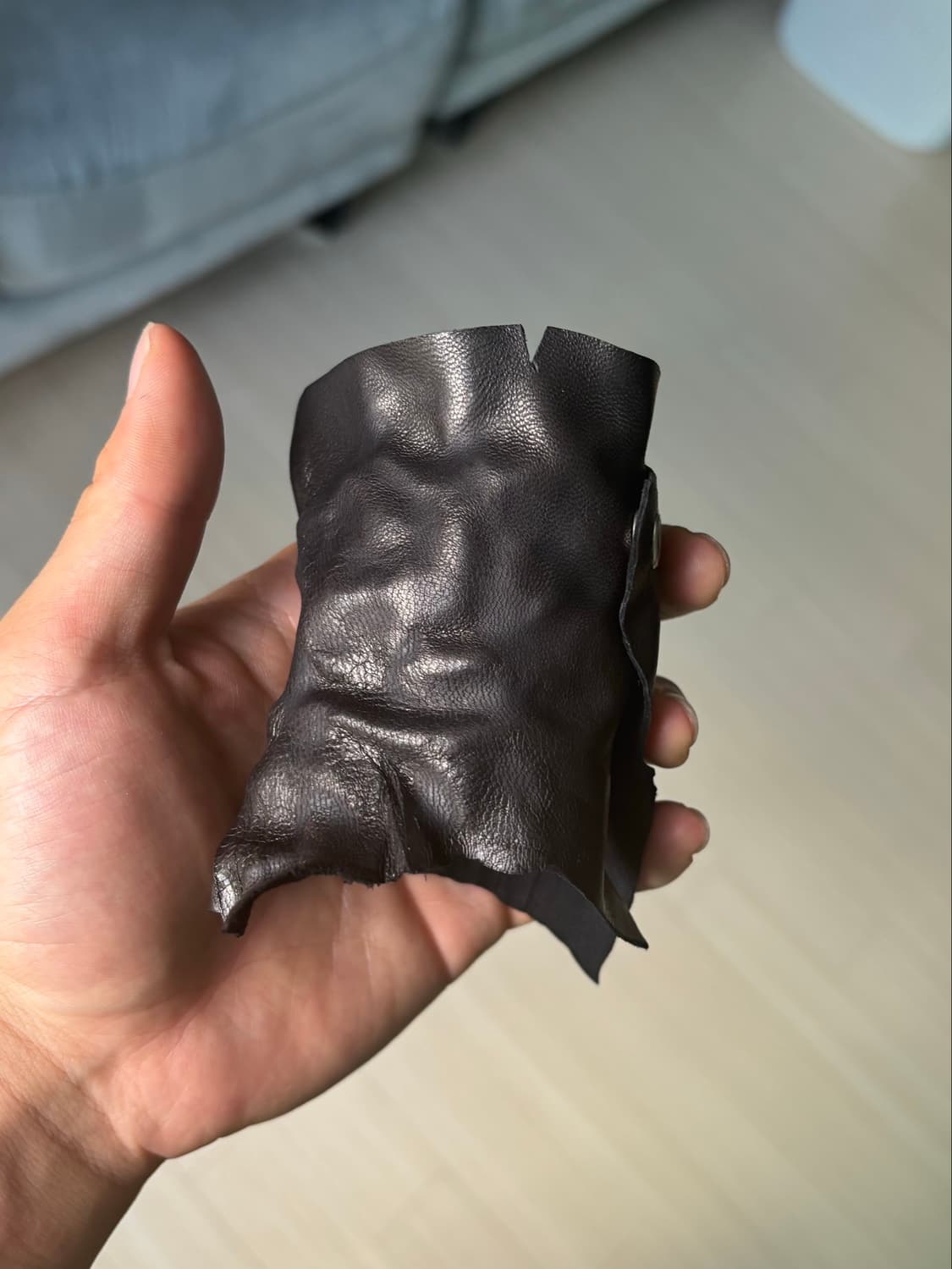 램스킨 스냅 가죽 커프 팔찌 (리버스 가능) 상품이미지8