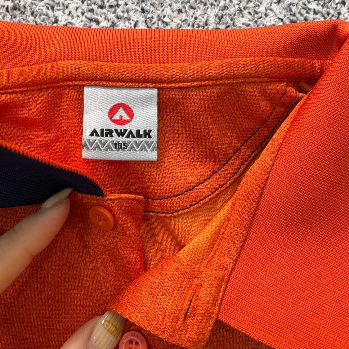 105 에어워크 긴팔 카라티 0427J 상품이미지2