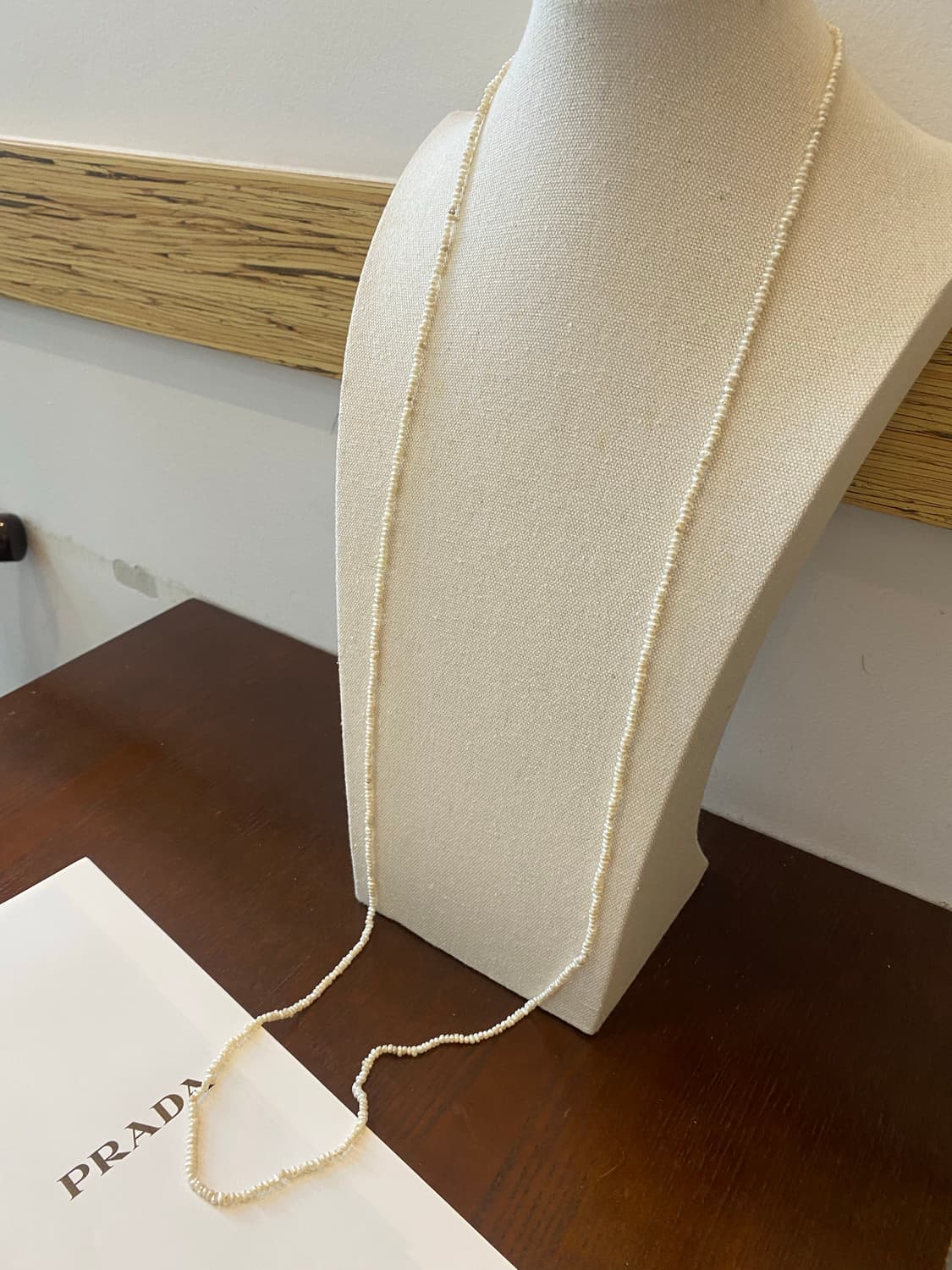 못난이진주 일본 목걸이 롱 담수 진주 목걸이 상품이미지5