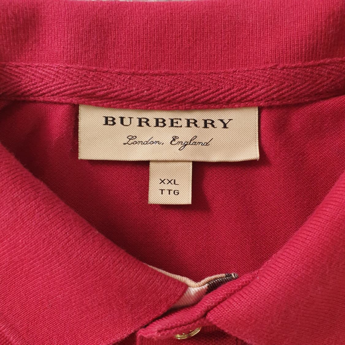 [무료배송] BURBERRY 반팔 폴로 티셔츠 상품이미지2