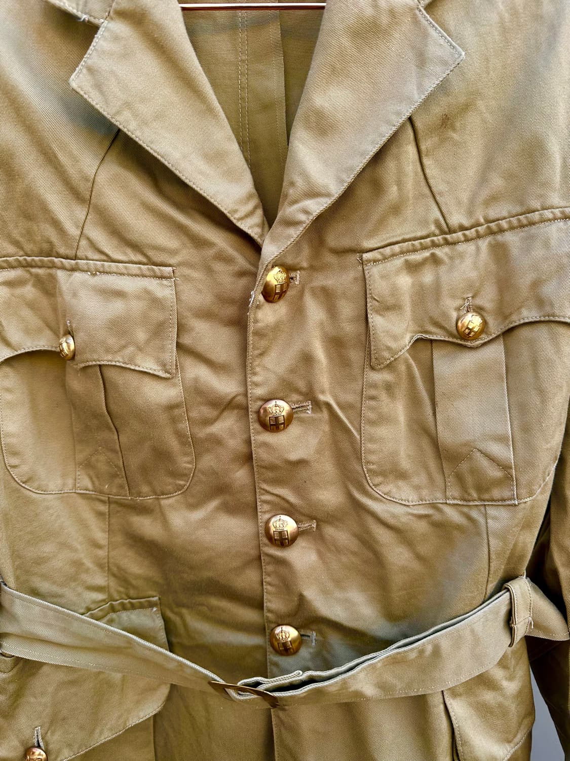  Italian Military Safari Jacket 상품이미지4