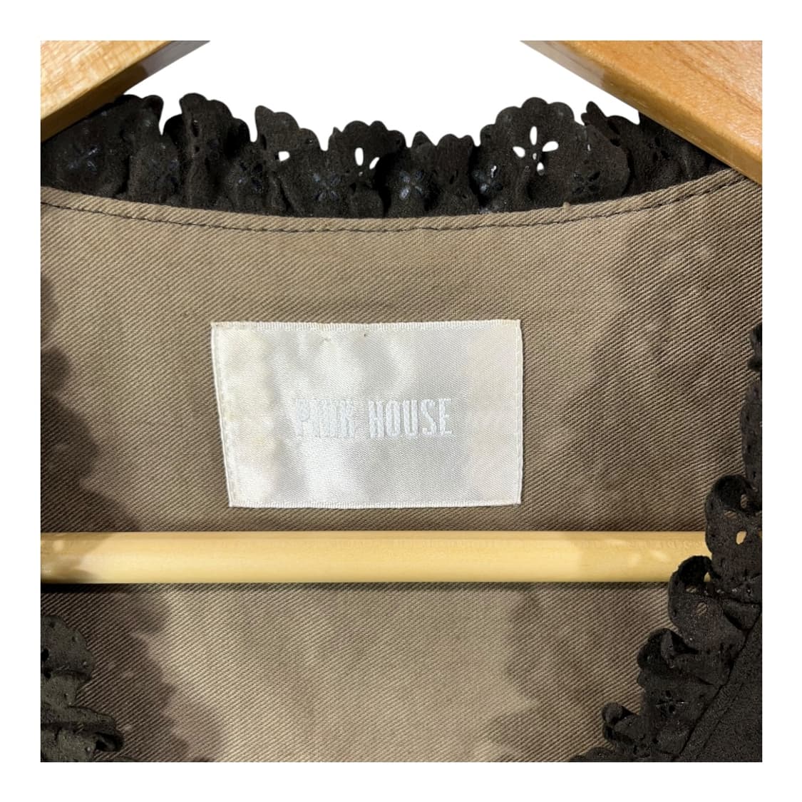 [Pink House] 핑크하우스 크로쉐 레이어드 스웨이드 베스트 상품이미지5