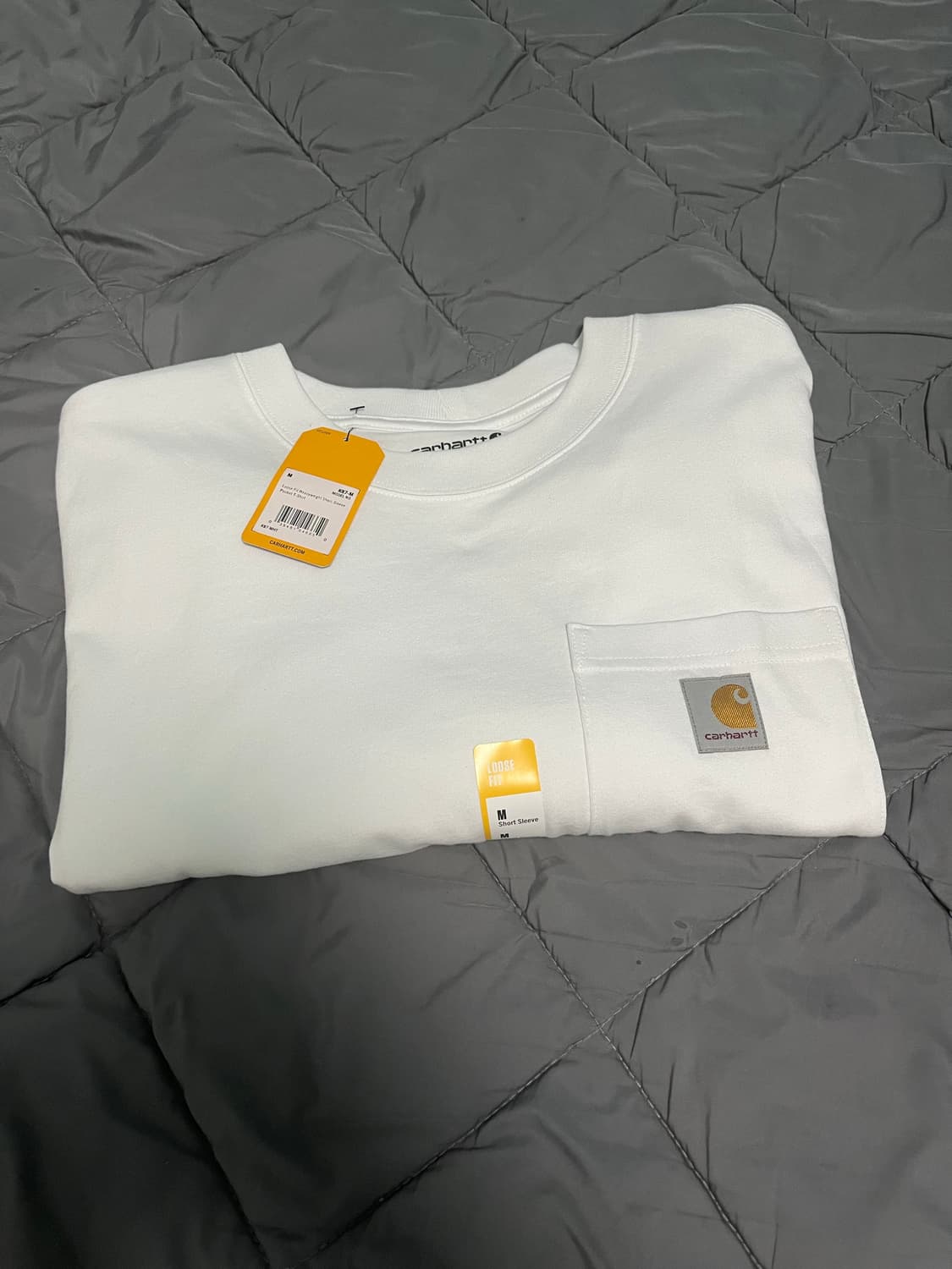 칼하트 k87 루즈핏 포켓 반팔티 M 상품이미지1