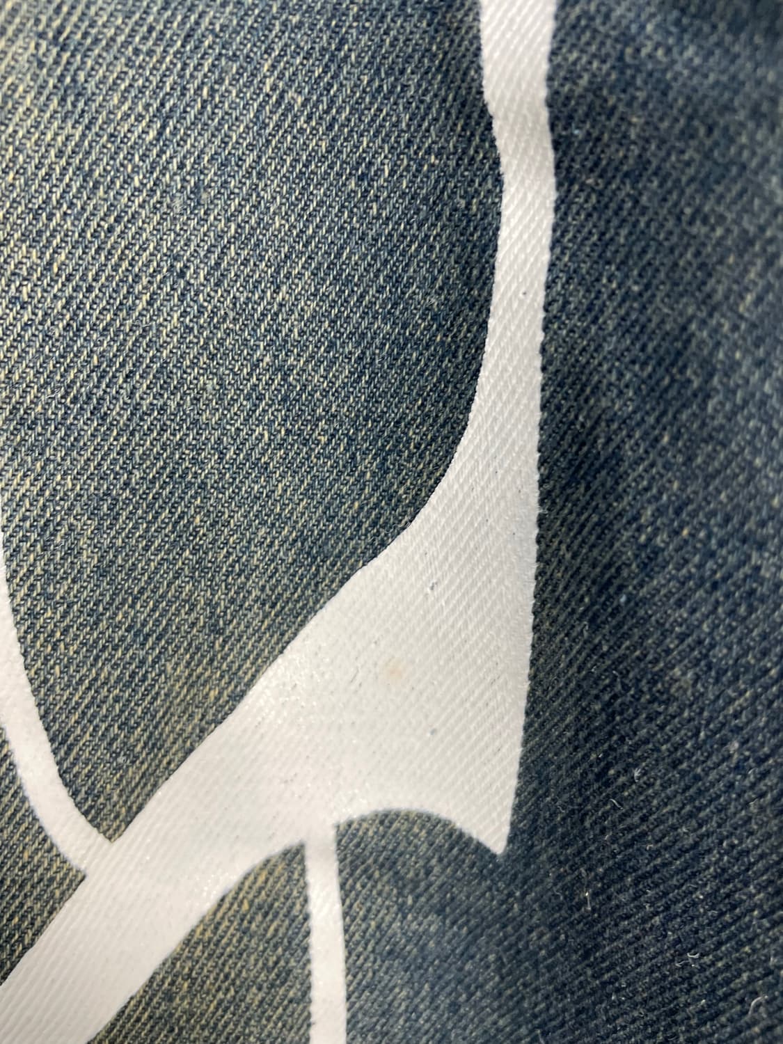 빈티지 힙합문양 데님 팬츠 H1951 상품이미지5