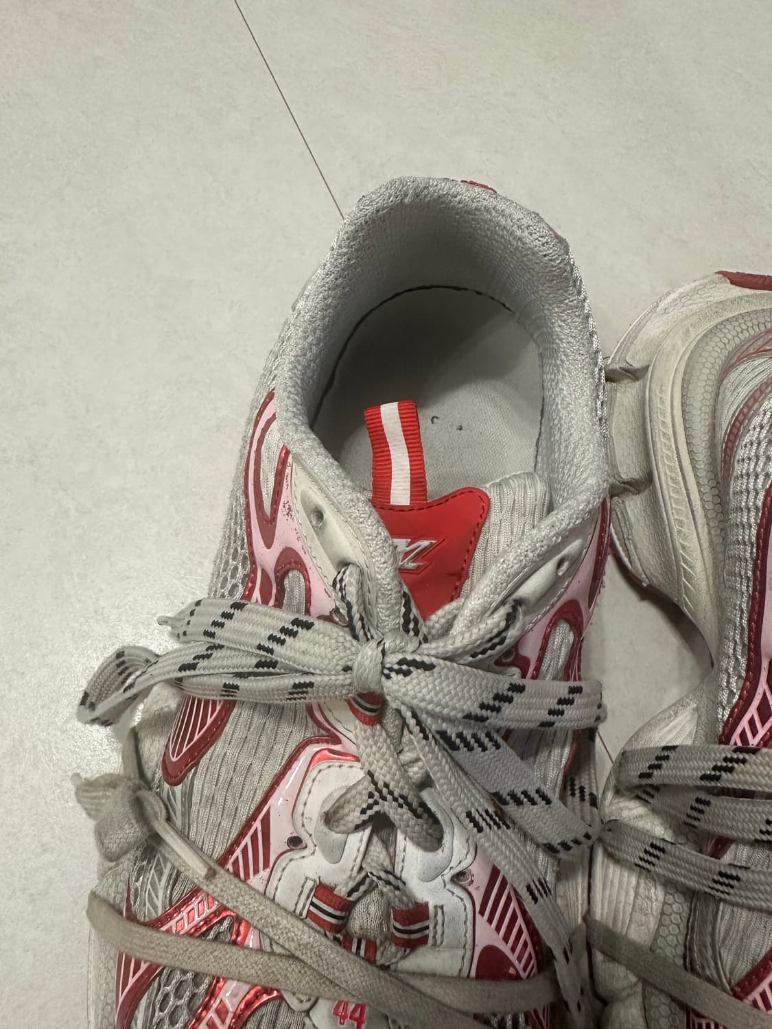 [44]발렌시아가 3xl 화이트 레드 상품이미지2