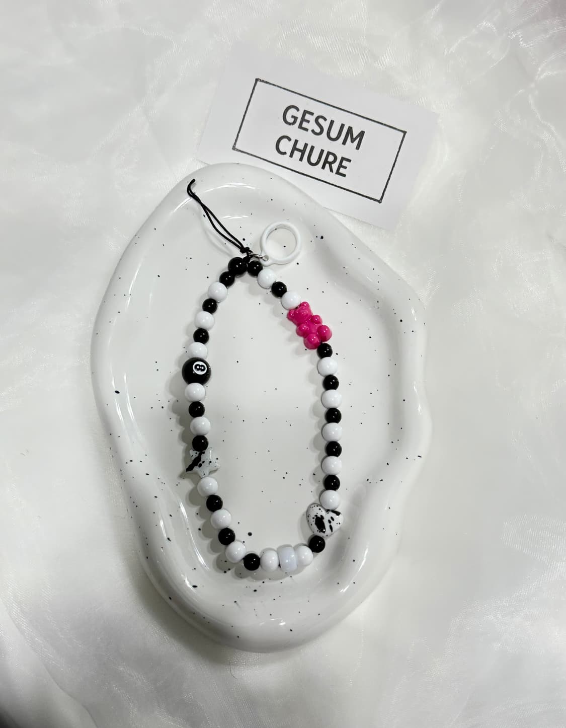 gesumchure Mono Pop 8Ball 스트랩 상품이미지1