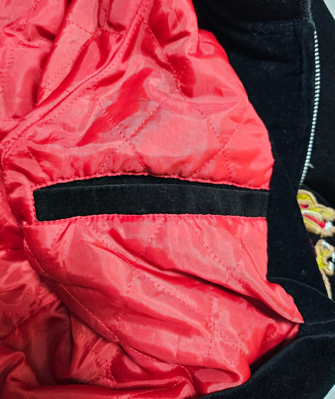 호시히메 벨벳 용 자수 스카잔 F 고급라인 상품이미지6