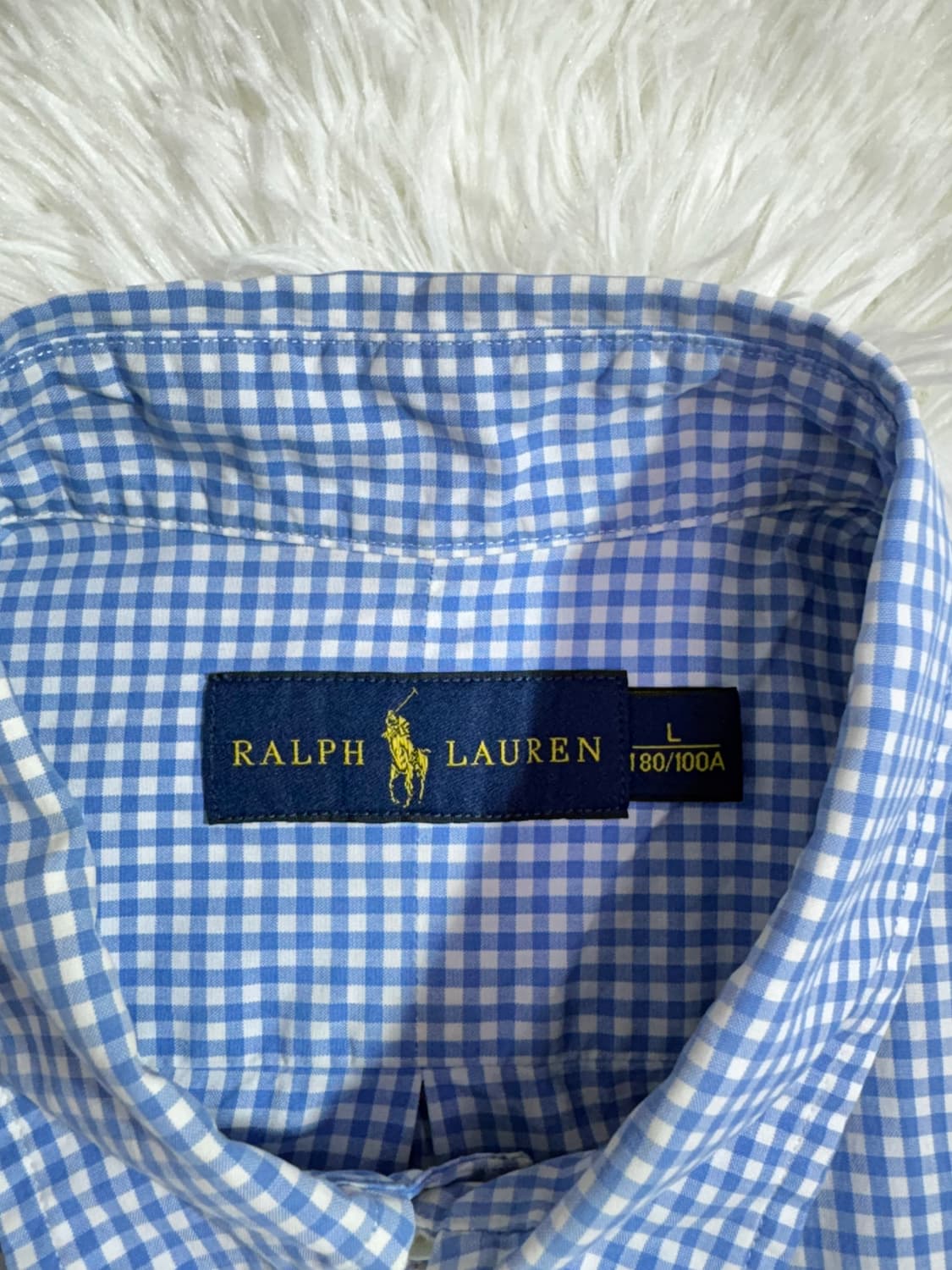 폴로 랄프로렌 포니 체크 셔츠  상품이미지6