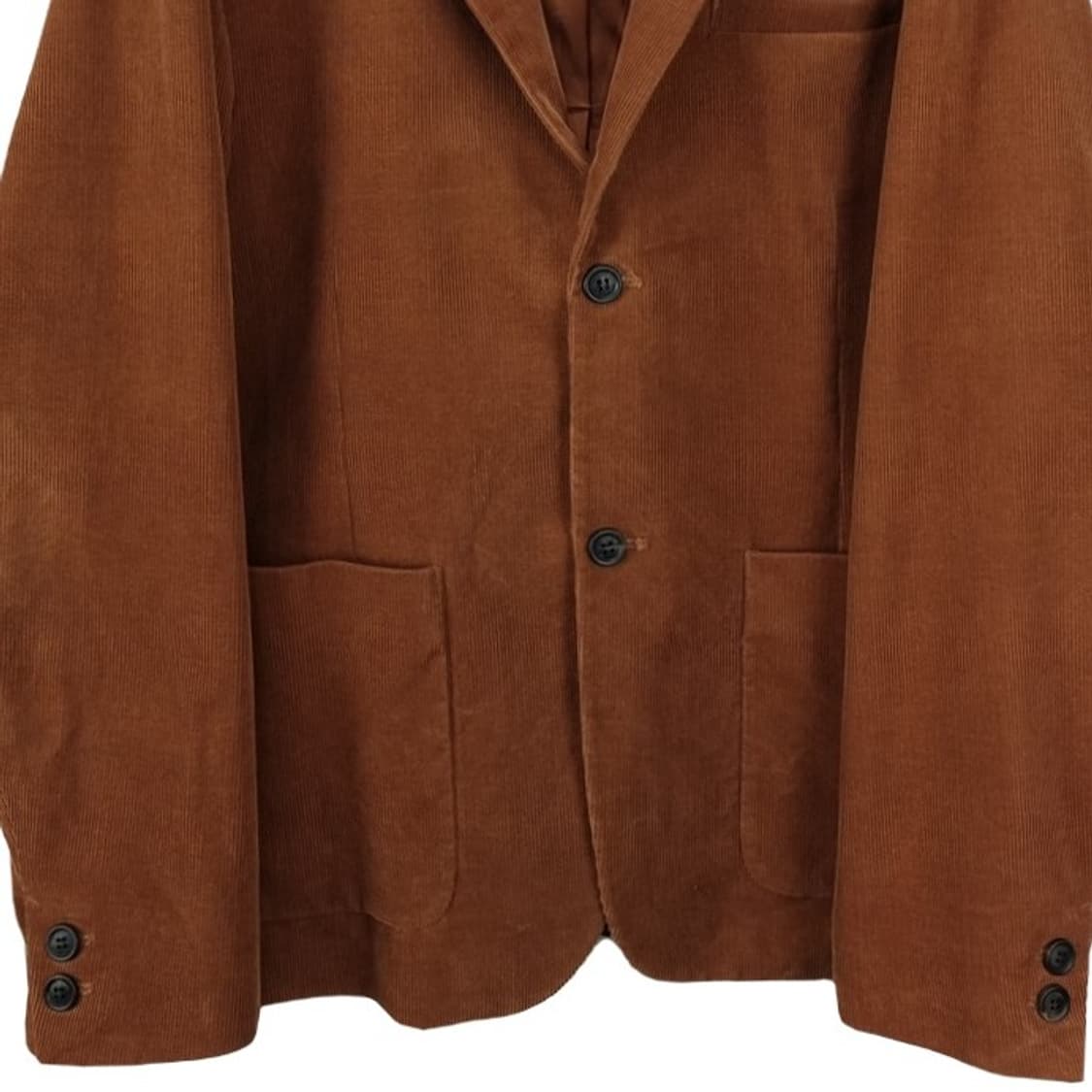 [비슬로우] 코듀로이 골덴 블레이저 자켓 브라운 M19287 상품이미지5