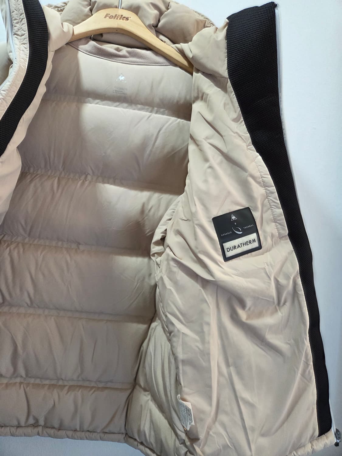 르꼬끄 듀라썸 베이지 다운 패딩 점퍼 100 상품이미지4