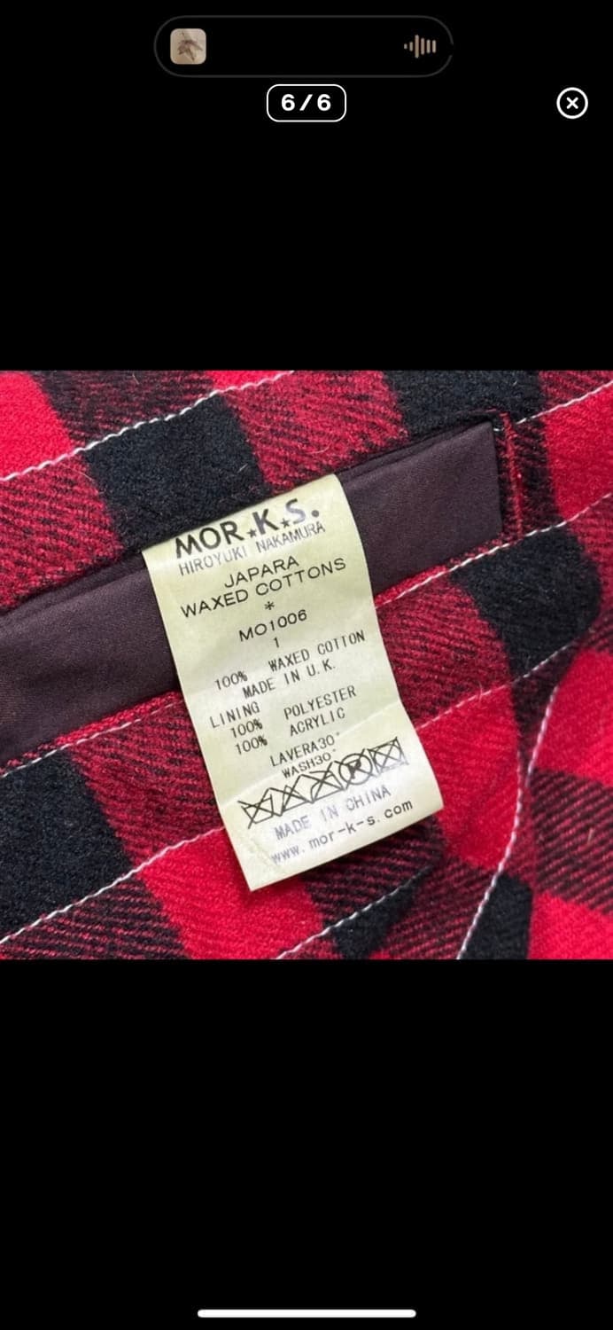 왁스 코튼 버건디 봄버 상품이미지6