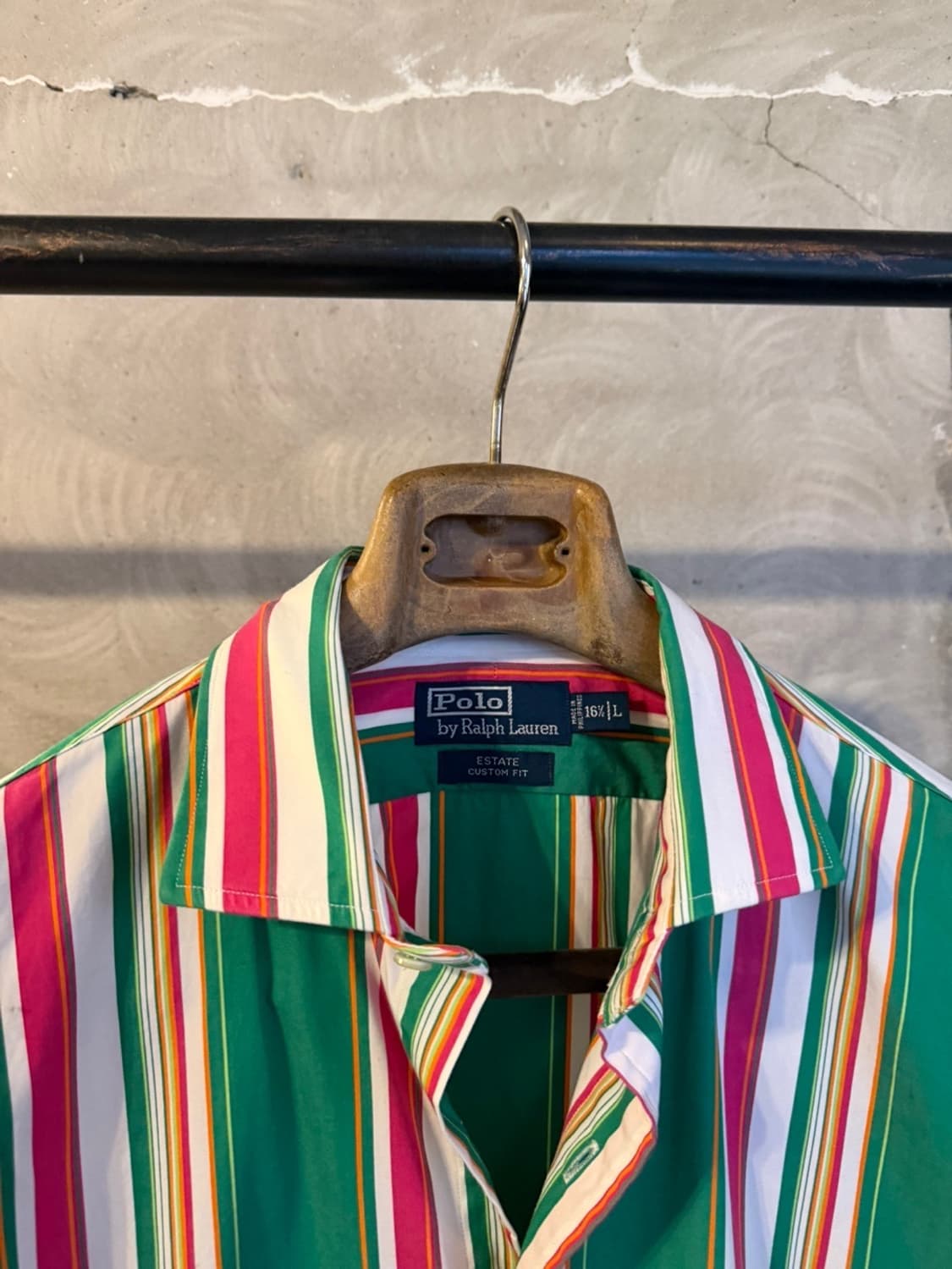 폴로 랄프로렌 스트라이프 셔츠 100 상품이미지3