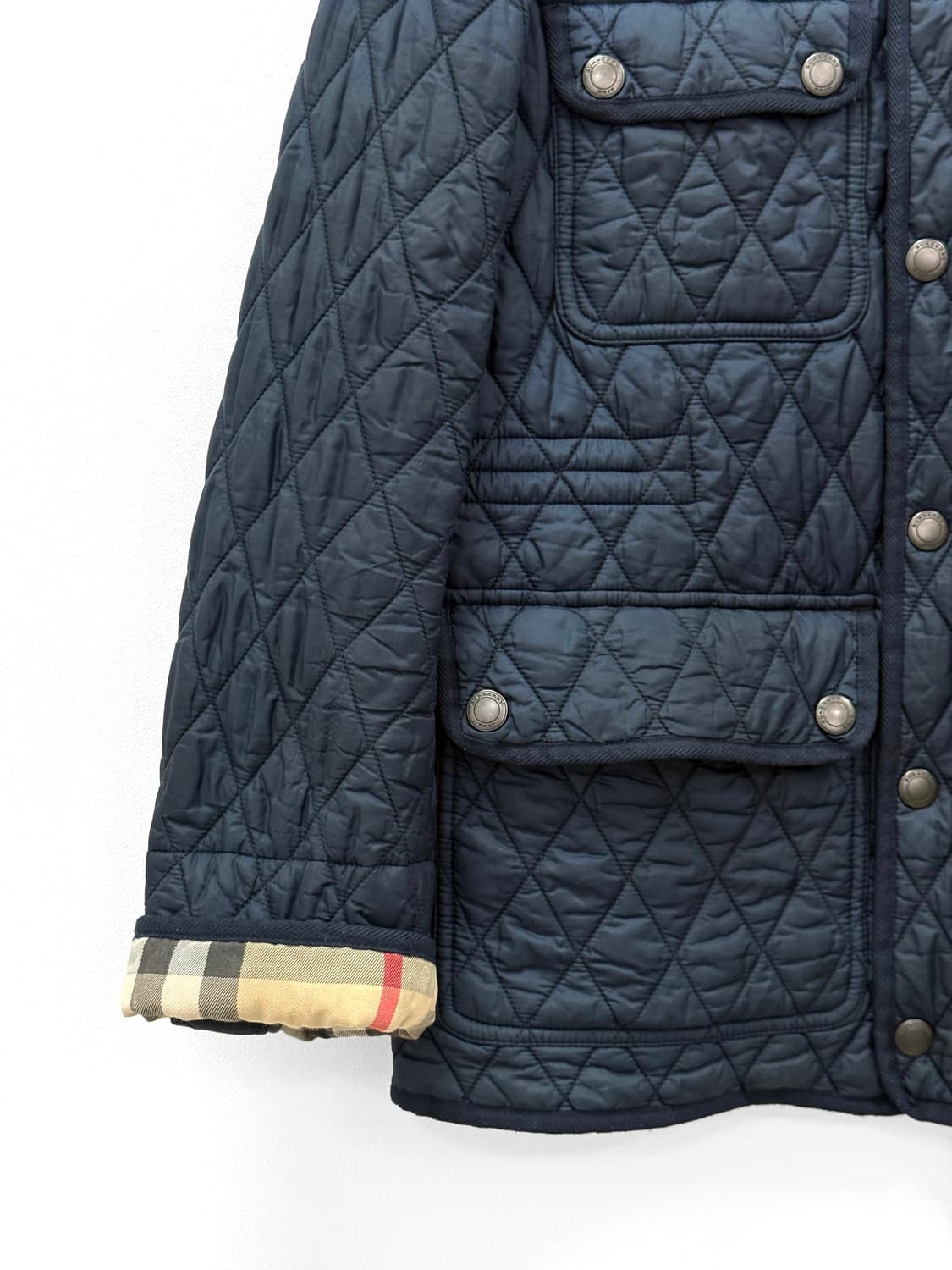 Burberry Brit Navy Quilted Jacket 상품이미지2