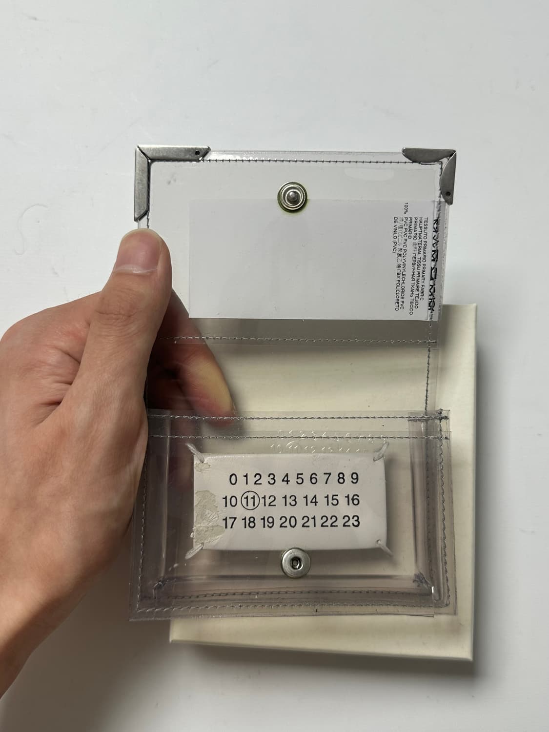 마르지엘라 pvc 지갑 상품이미지4