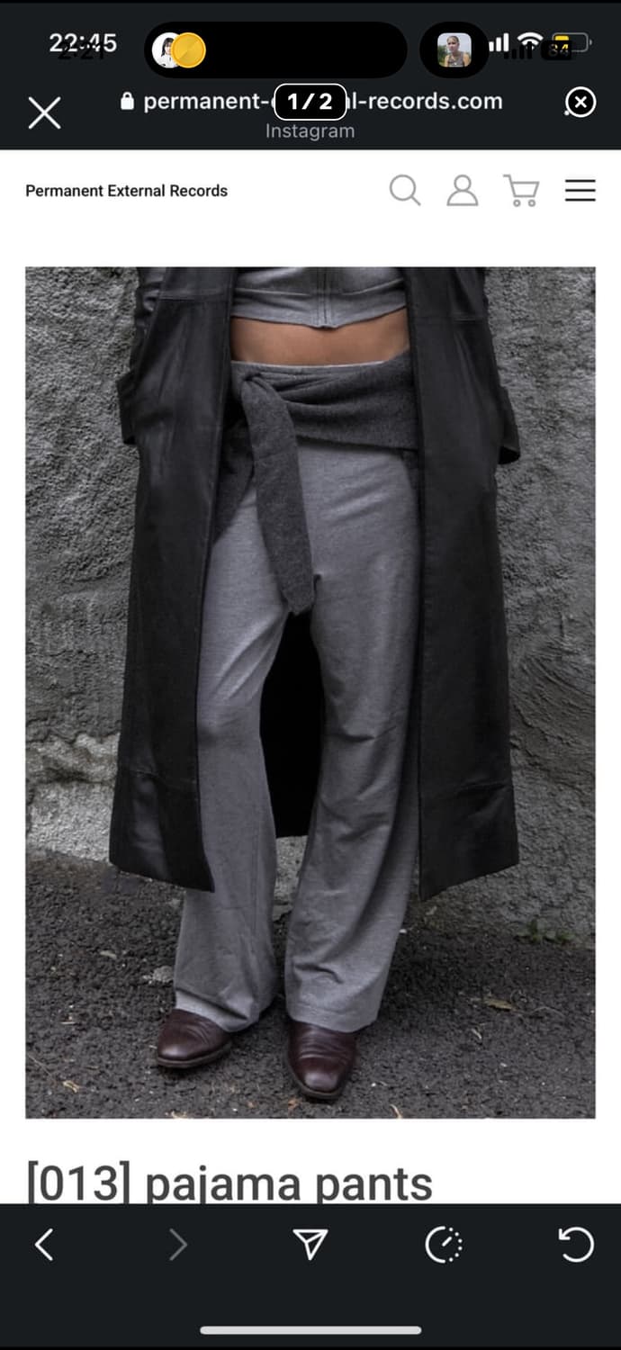 머듈 파자마팬츠 블랙 3 상품이미지1