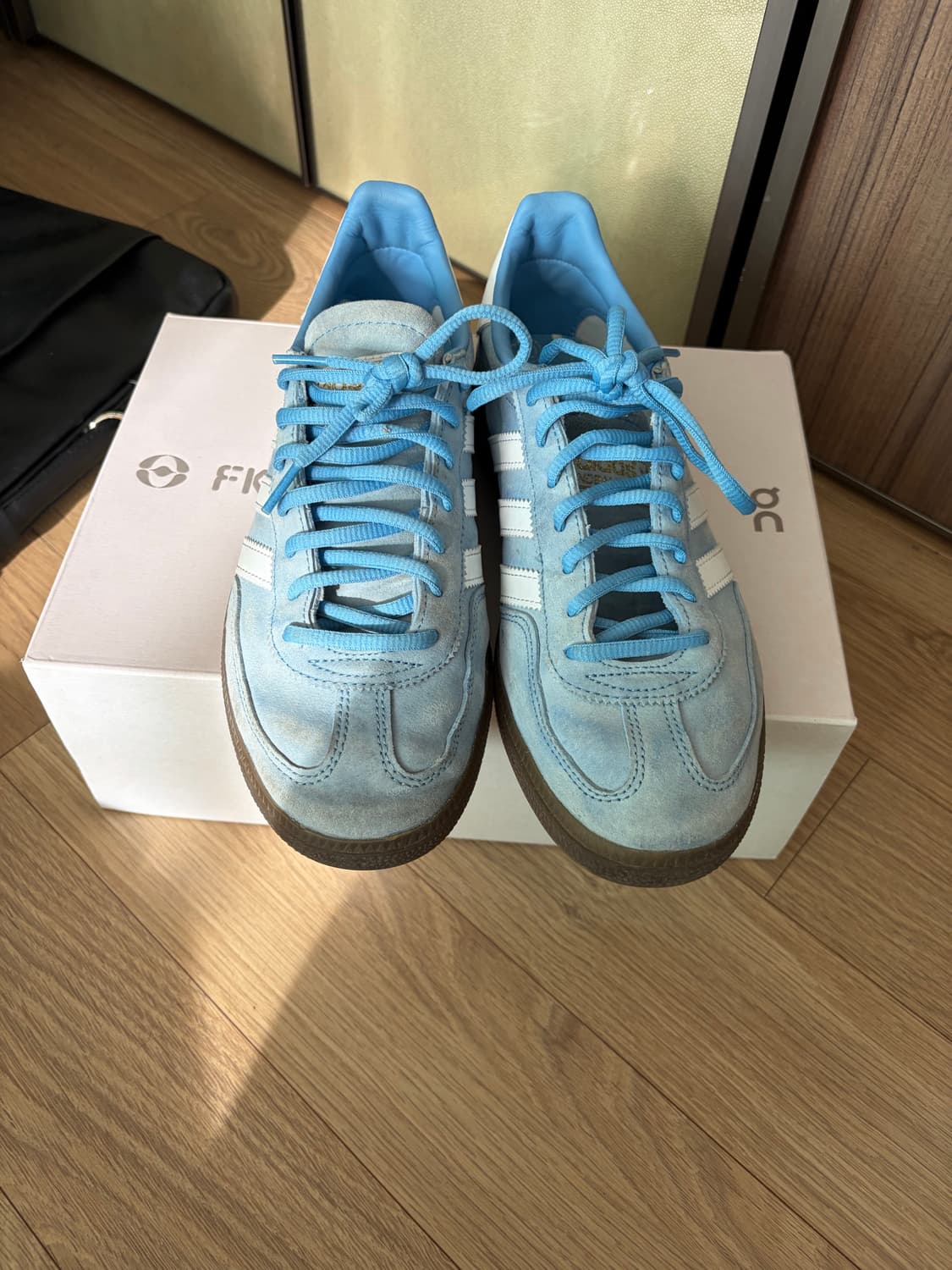 [260]아디다스 스페지알 핸드볼 라이트 블루 상품이미지2