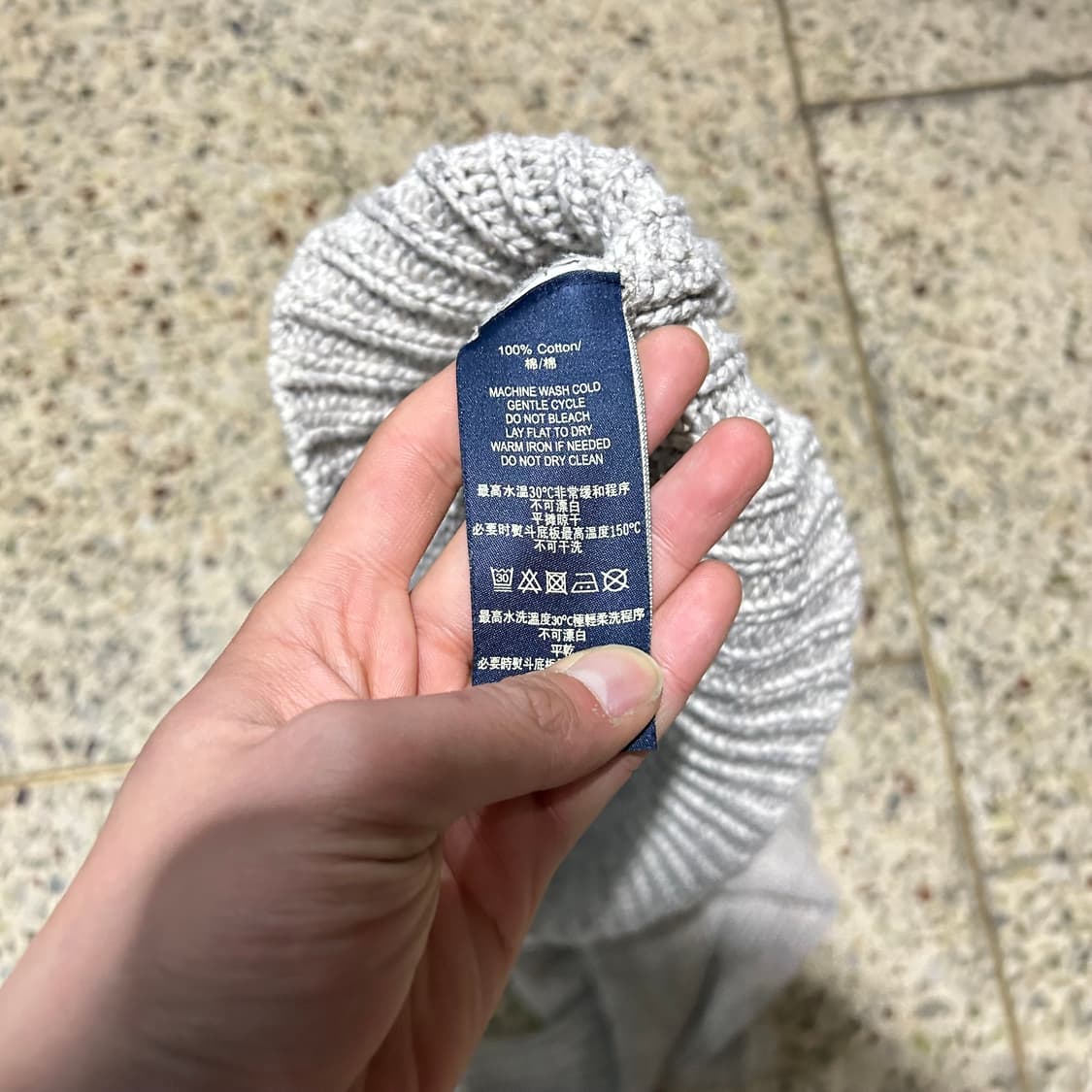 폴로 랄프로렌(POLO RalphLauren) 그레이 와플 후드티 상품이미지6