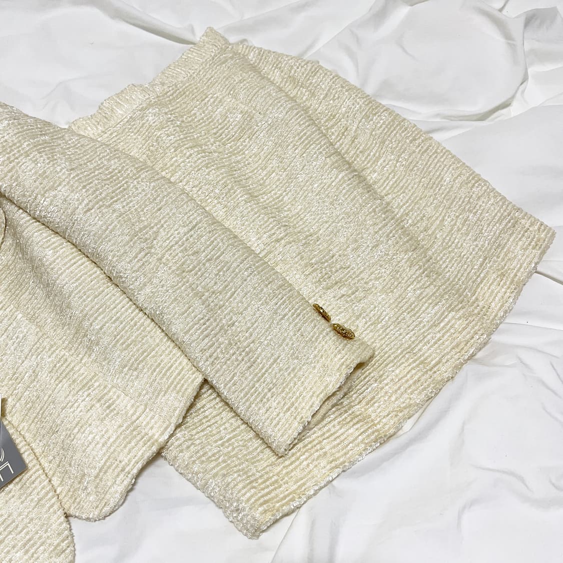 빈티지 ) 아이보리 그레이퍼 셋업 상품이미지6