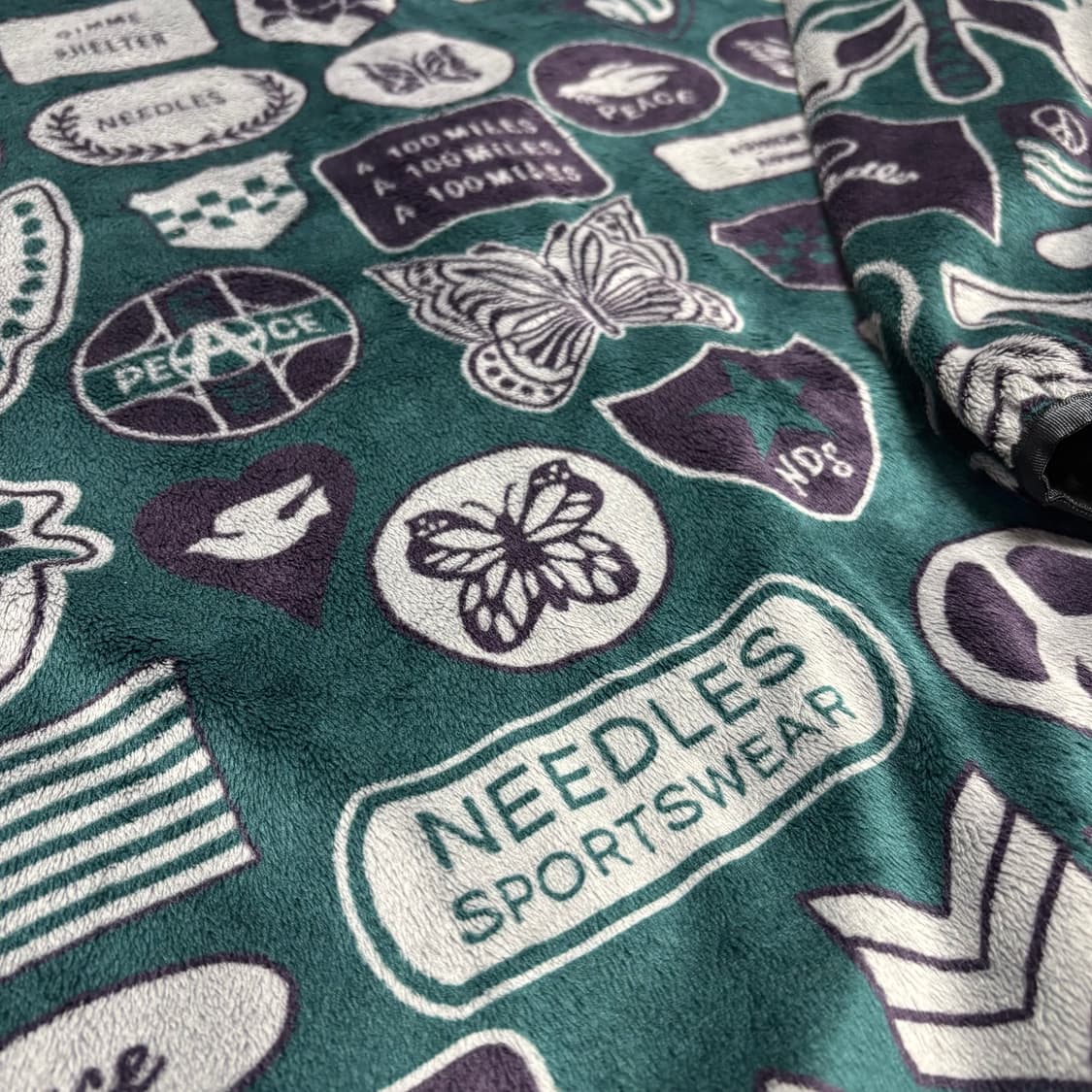 Needles 니들스 니들즈 패치워크 파이핑 후리스 자켓 상품이미지7