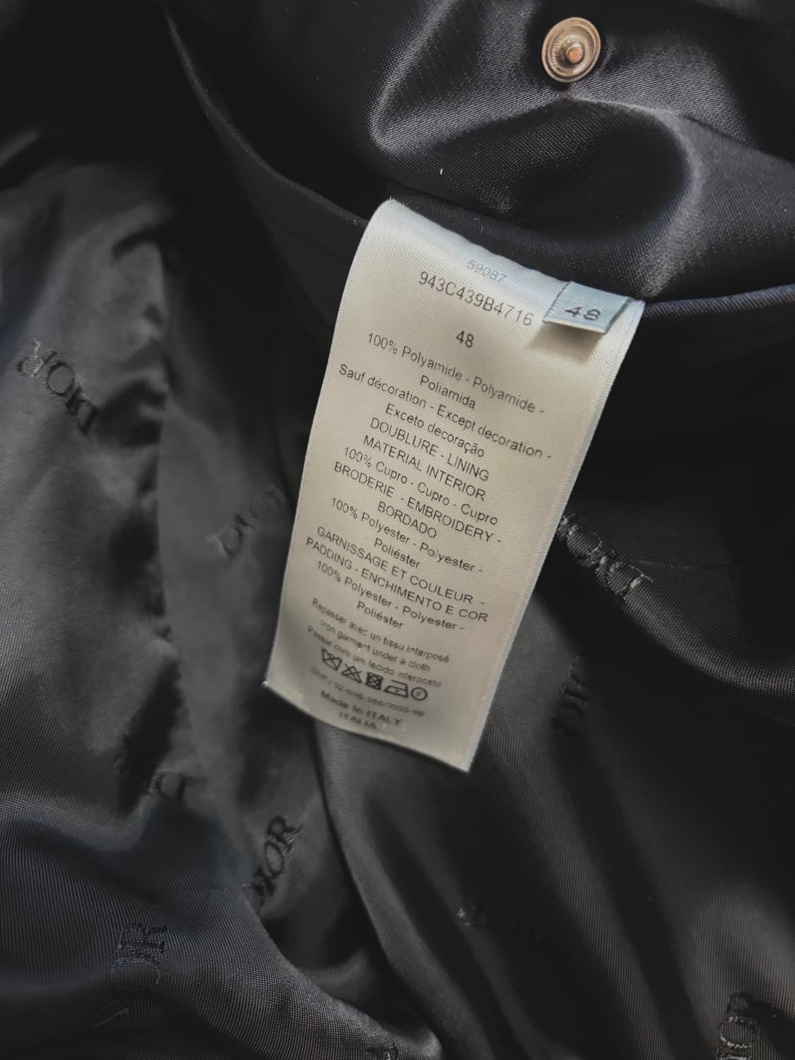 디올 x 알렉스폭스턴 봄버자켓 상품이미지5