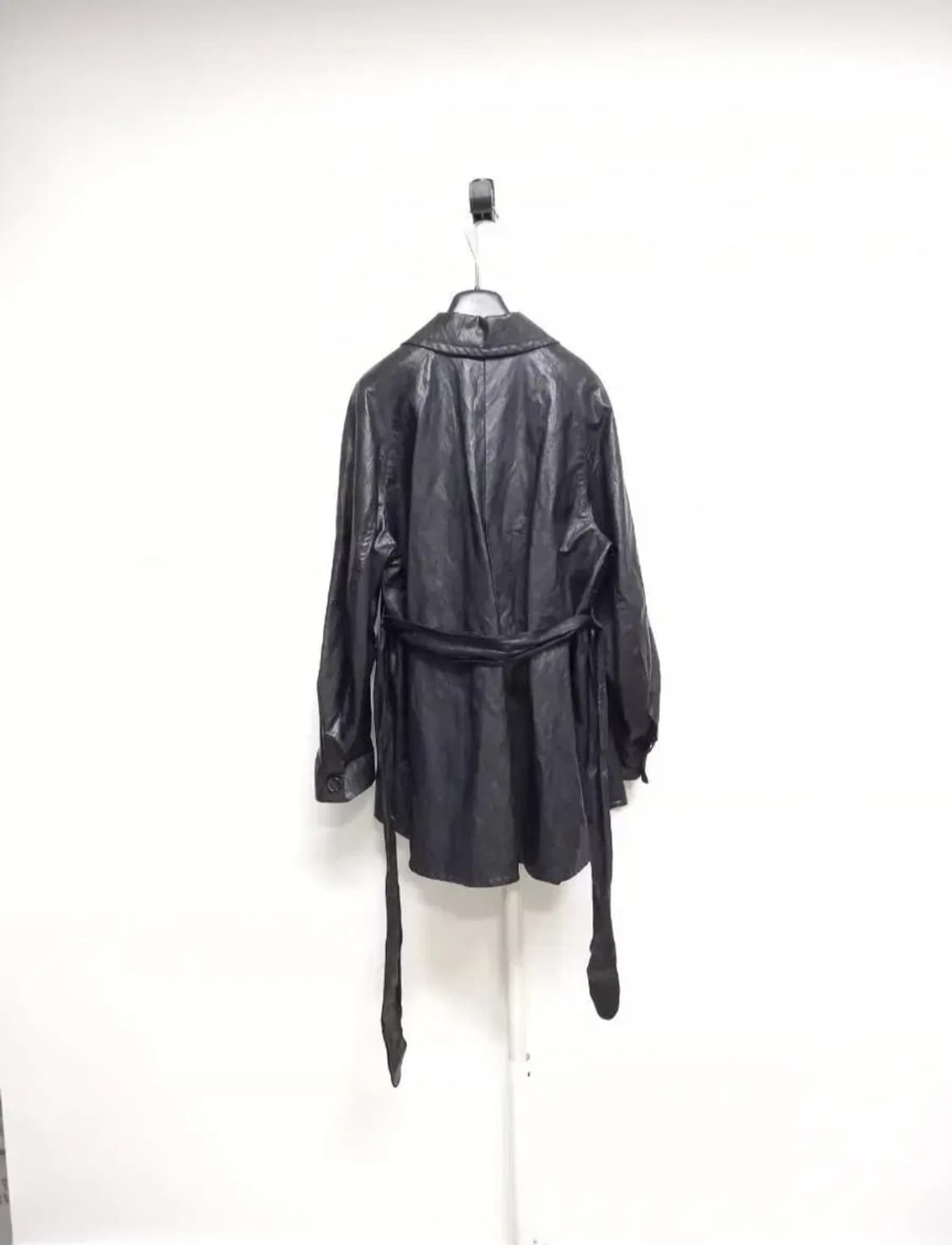 타임 TIME 춘추 페이크 레더 하프자켓 F 상품이미지2