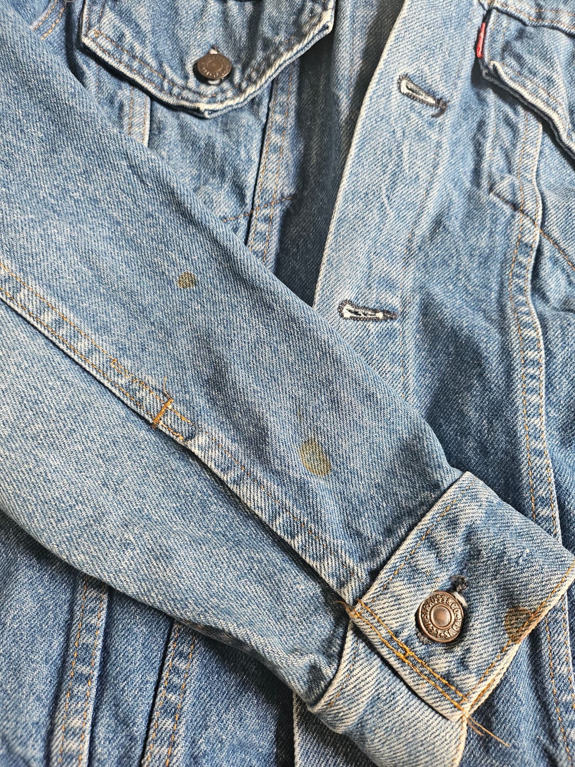 80s 리바이스 70505 데님 자켓 상품이미지5