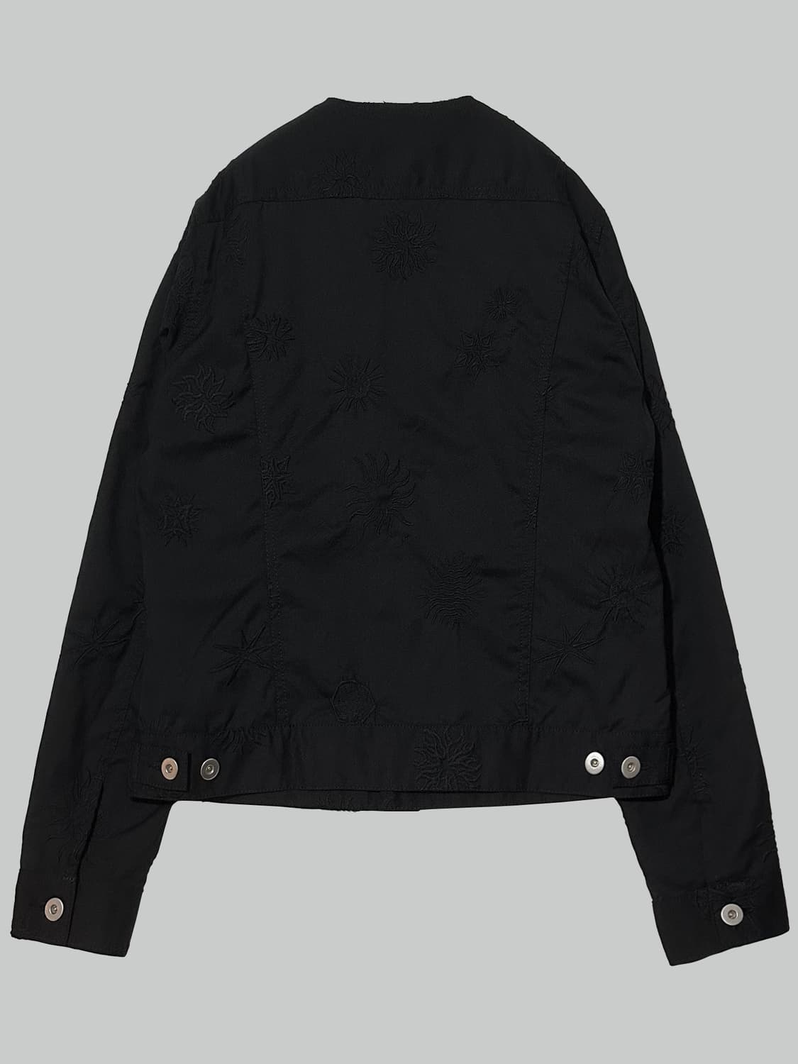 꼼데가르송 블랙 자수 트러커 자켓 상품이미지3