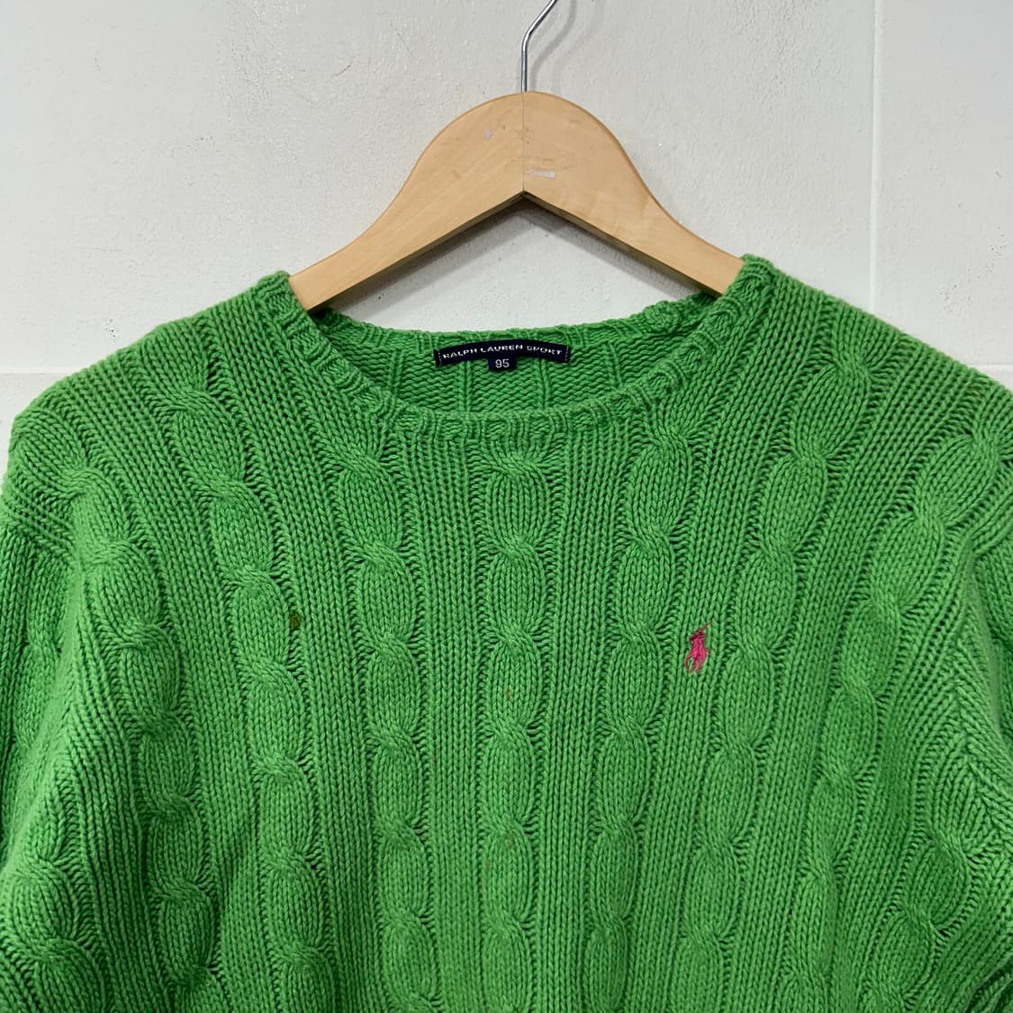 폴로 랄프로렌 꽈배기 니트 상품이미지2