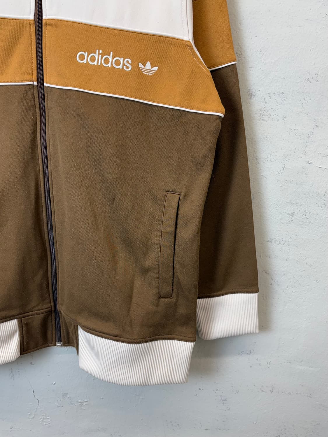 아디다스 00s 빈티지 브라운 트랙탑 져지 상품이미지3