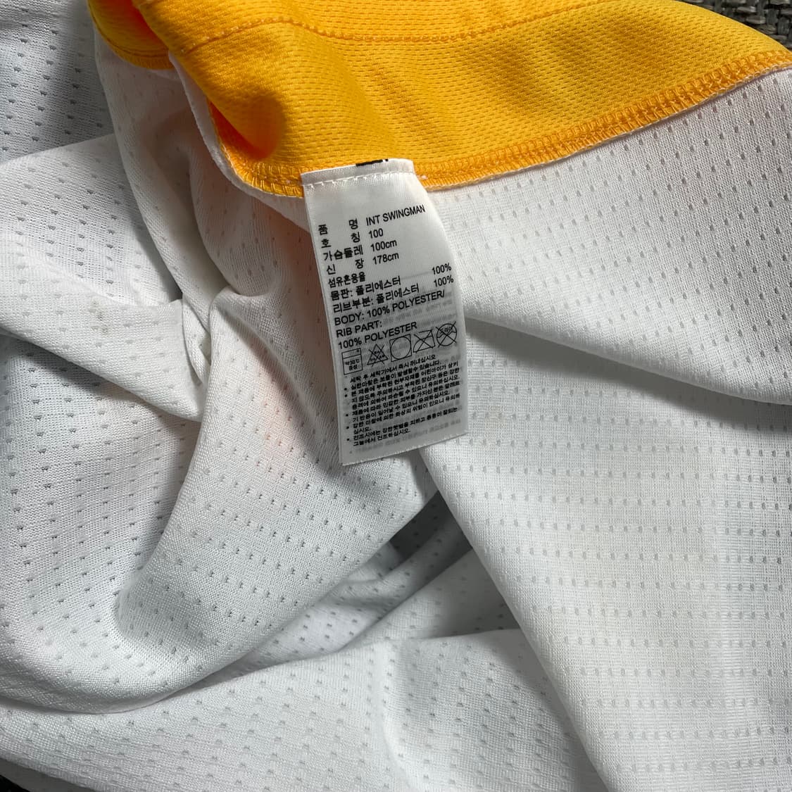 아디다스 골든스테이트 워리어스 클레이 탐슨 스윙맨 져지y 4128 상품이미지6