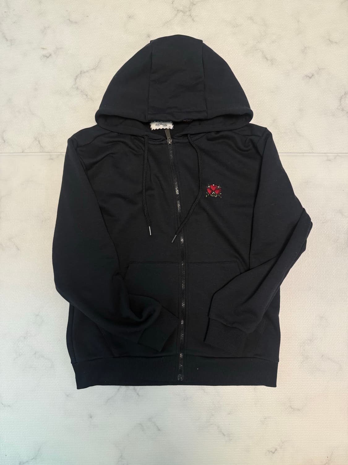 에드하디 블랙 후드집업 맨투맨 세트 상품이미지1