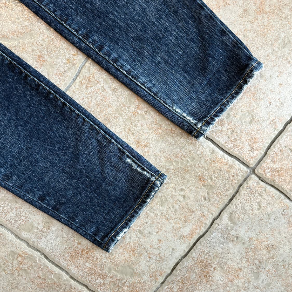 10s Red card, destroyed denim pants 상품이미지3