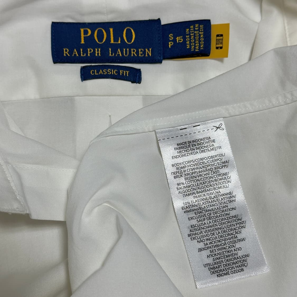 폴로 랄프 로렌 클래식핏 스트레치 포플린 셔츠 상품이미지6