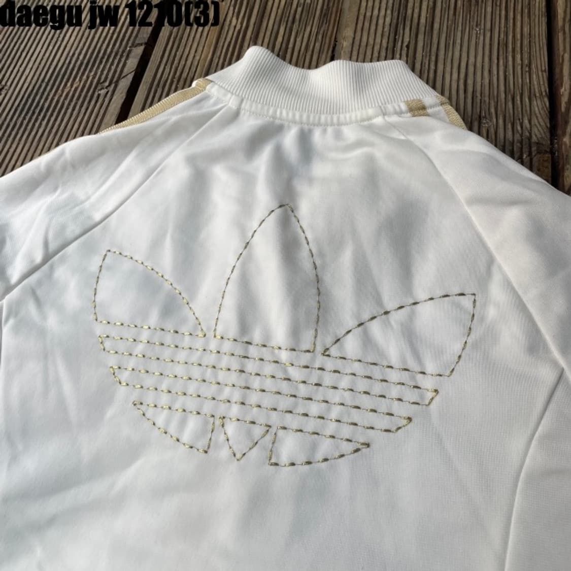 아디다스 파이어버드 져지집업 대장급 화이트골드 상품이미지5