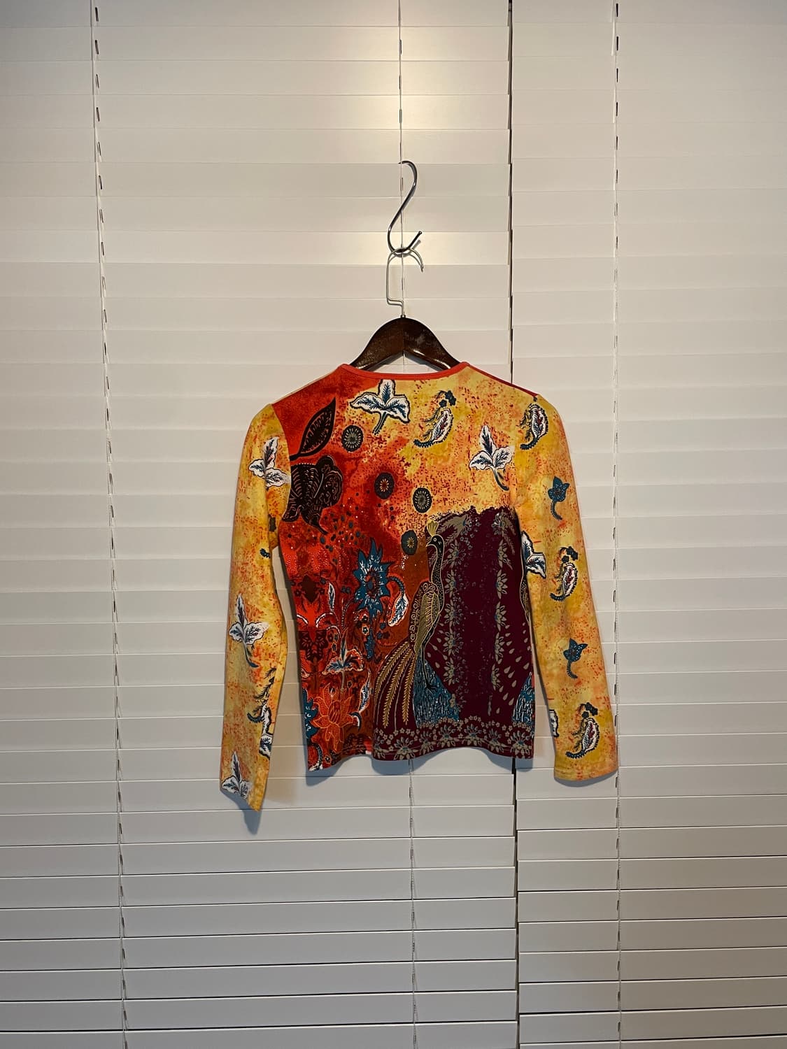 겐조 화공버드 브이넥 탑 상품이미지4