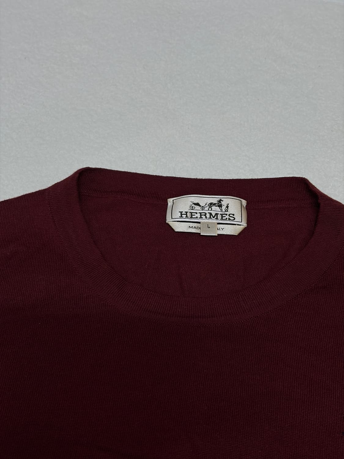 (매장판) 에르메스 캐시미어 니트 L 에르메스 니트 L 상품이미지2
