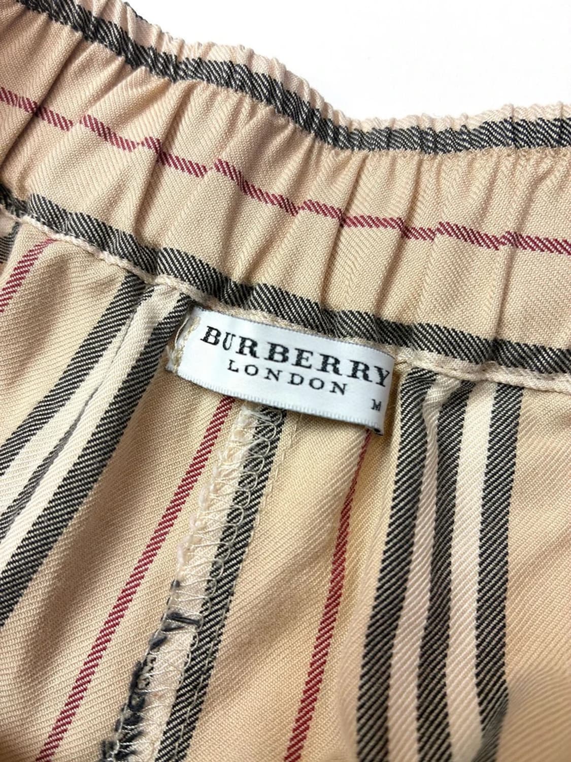버버리 00s 런던 스트라이프 슬립 팬츠 PN5026 상품이미지5