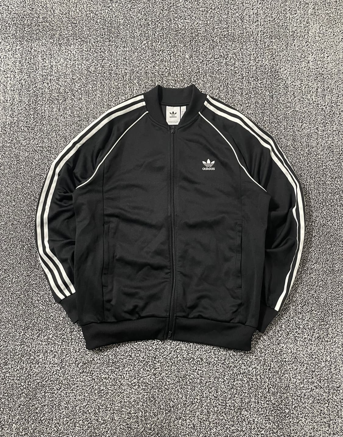 빈티지9. 아디다스 신형 슈퍼스타 파이어버드 져지 트랙탑 블랙 상품이미지1