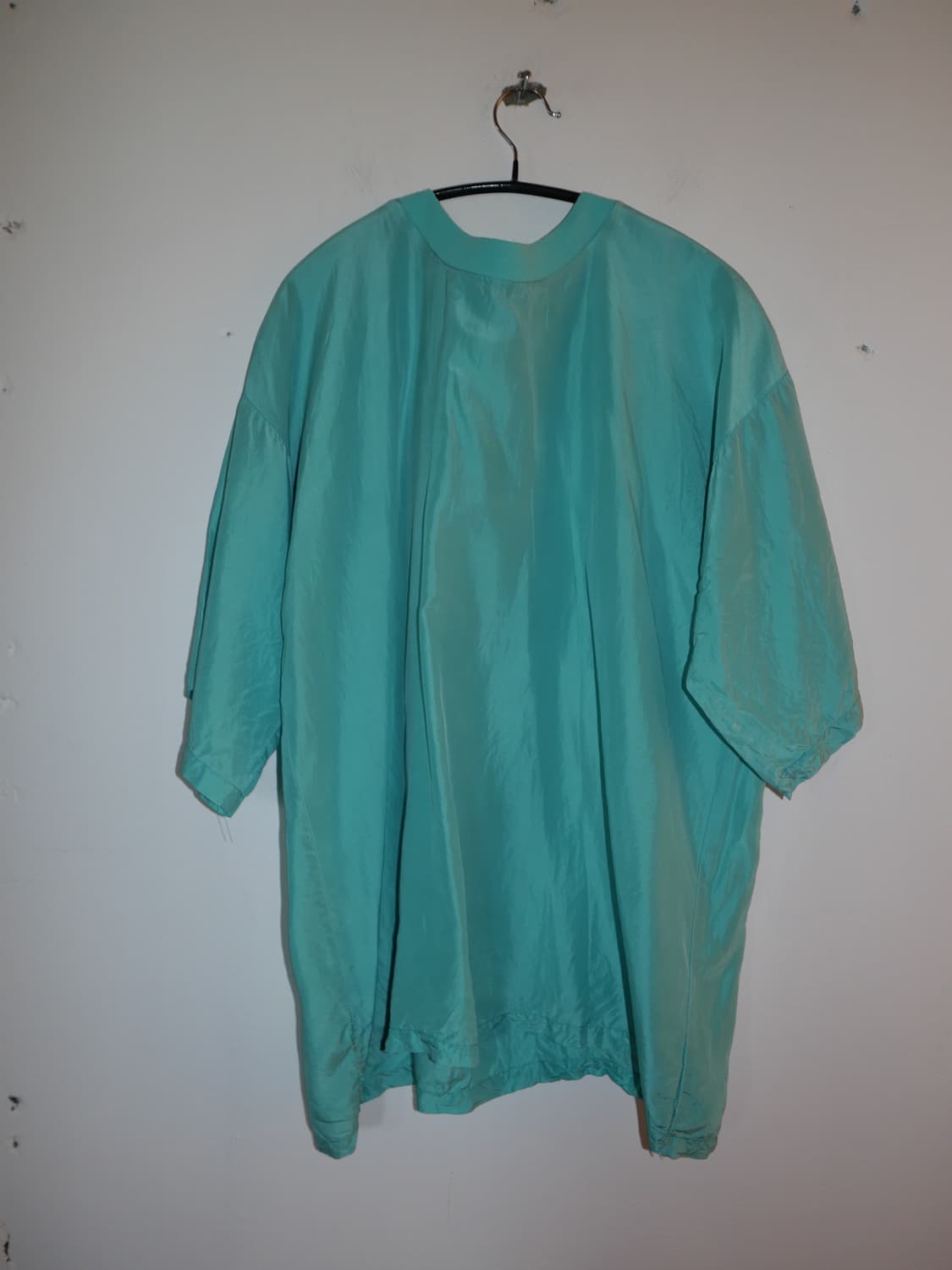 vtg silk half shirt  상품이미지1