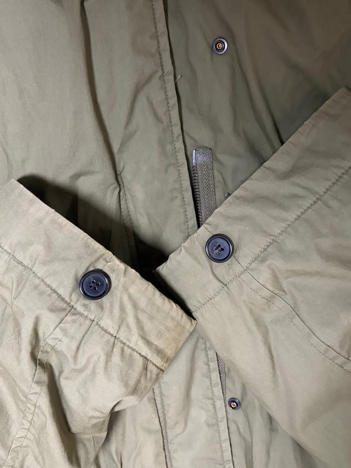 파르티멘토 3M 신슐레이트 피쉬테일 파카 야상 개파카 카키 L 100 상품이미지3