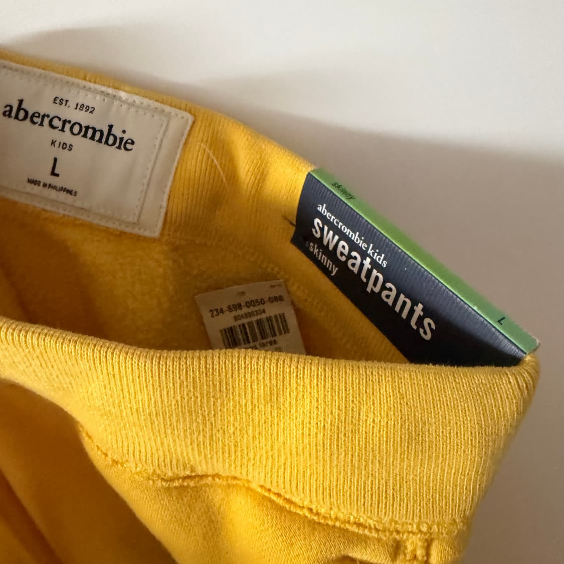 새상품 정품 기모 아베크롬비 바지 상품이미지4