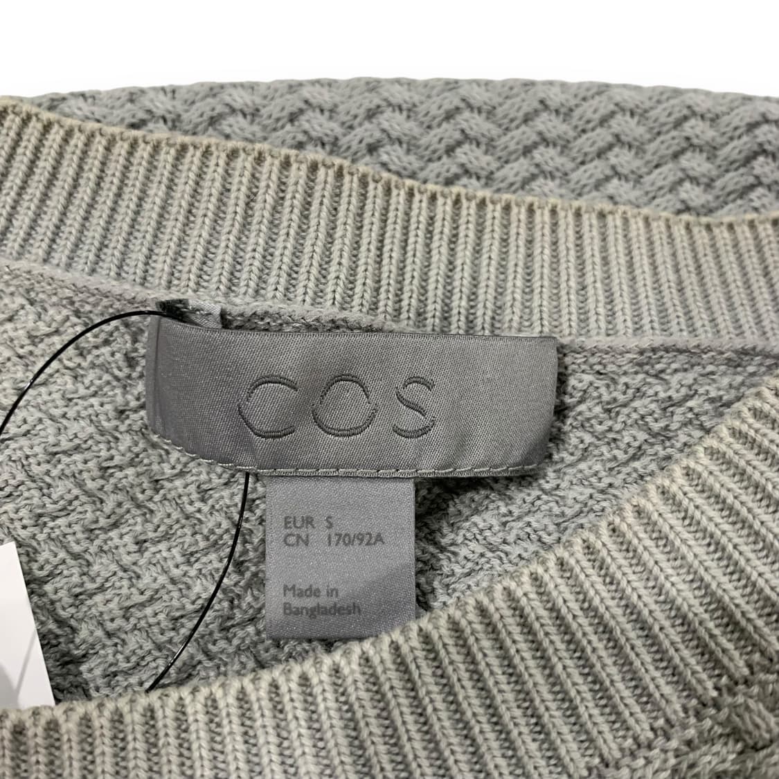 코스 코튼 패턴 니트 상품이미지5