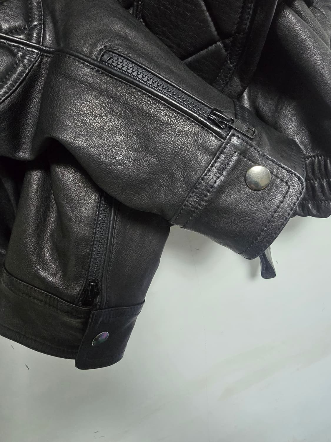 Martine Rose 리얼 양가죽 라이더 자켓 M  상품이미지8