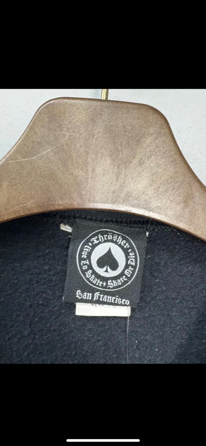 트레셔 빅로고 라운드넥 맨투맨 H1064 상품이미지5