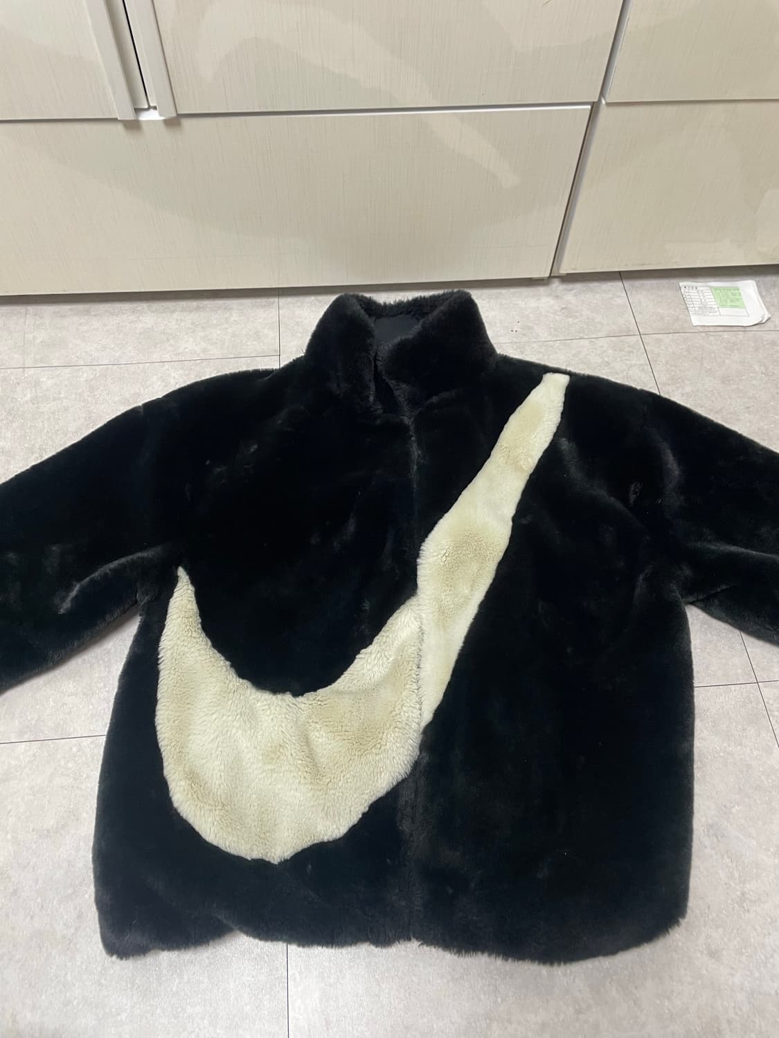 나이키 빅스우시 페이크퍼 자켓 XL 상품이미지1